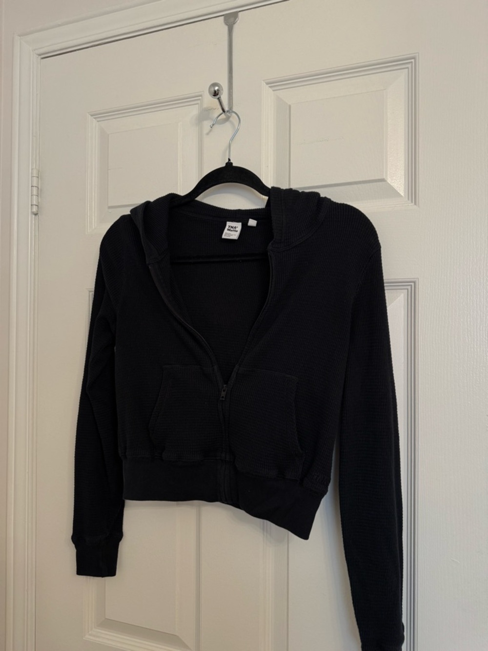 ARITIZA WAFFLE ZIP SWEATER